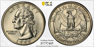1995-P 25C MS67