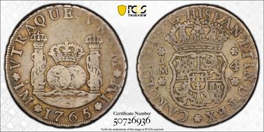 1765-LM JM 4 R Calico-822 VF25