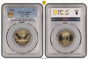 2024 $1 Eels - NRL MS69