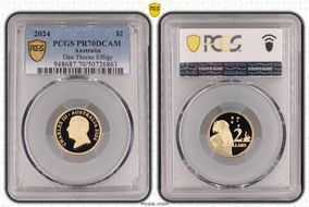 2024 $2 Dan Thorne Effigy PR70DCAM