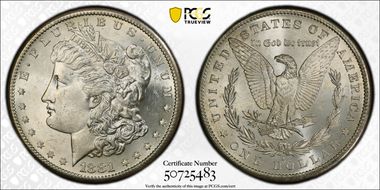 1881-S $1 MS62