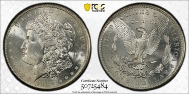 1881-S $1 MS62