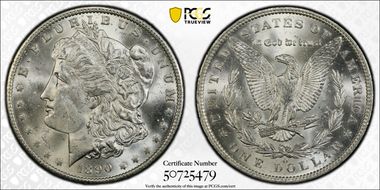 1890-O $1 MS63
