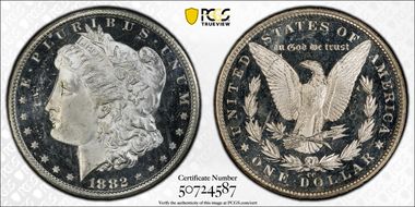 1882-CC $1 MS65DMPL