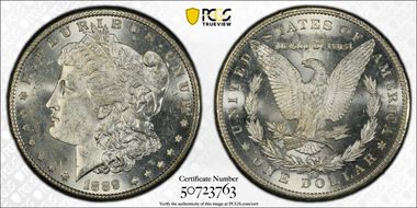1889-CC $1 MS63