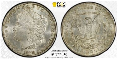 1878-S $1 MS63