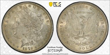 1879 $1 MS62