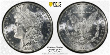 1881-S $1 MS64
