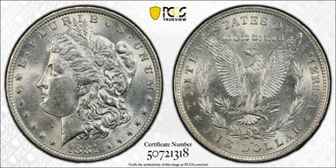 1881-O $1 MS63
