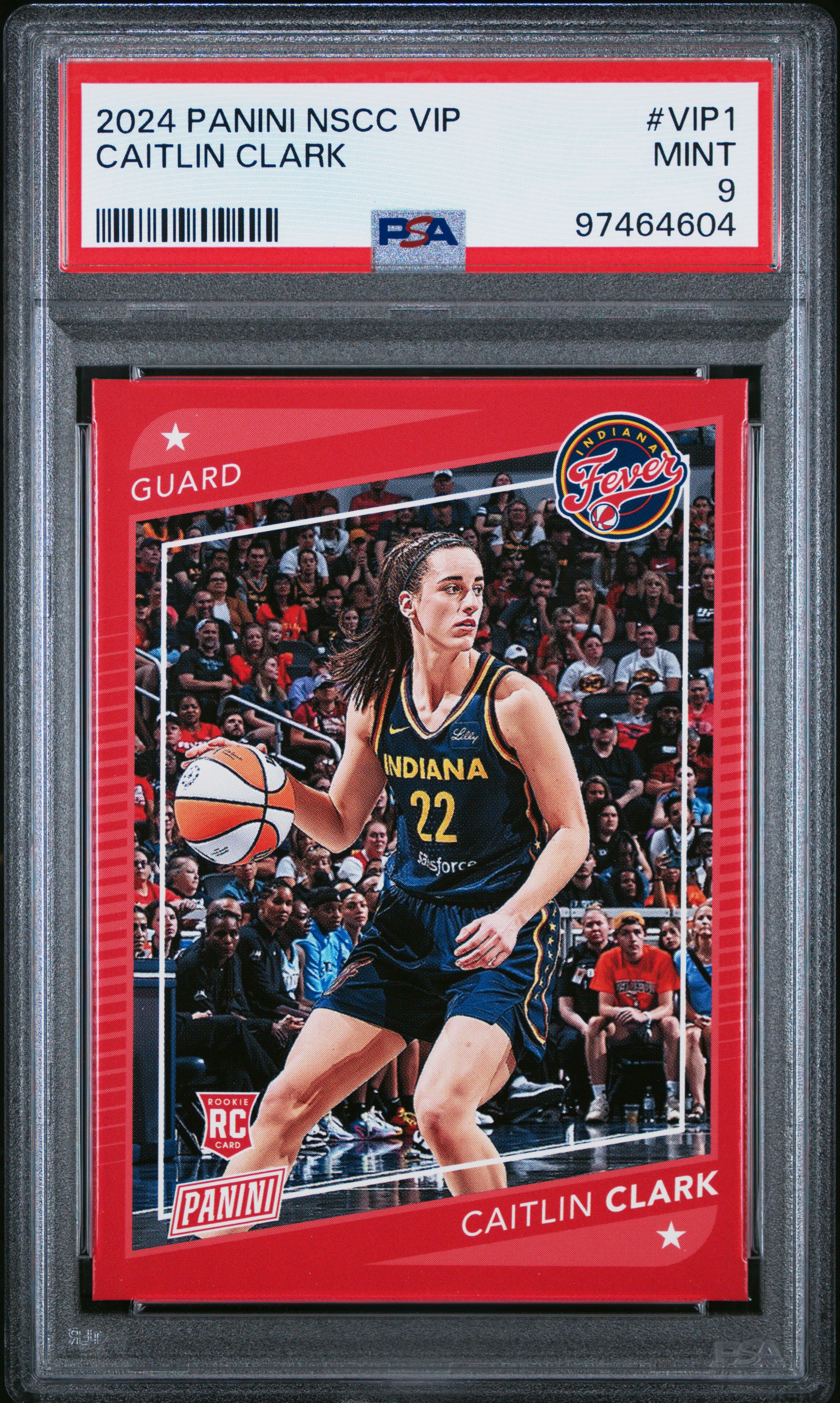 2024 Panini National Sports Collectors Convention Vip Promo Pack Caitlin Clark #Vip1 Mint 9 front