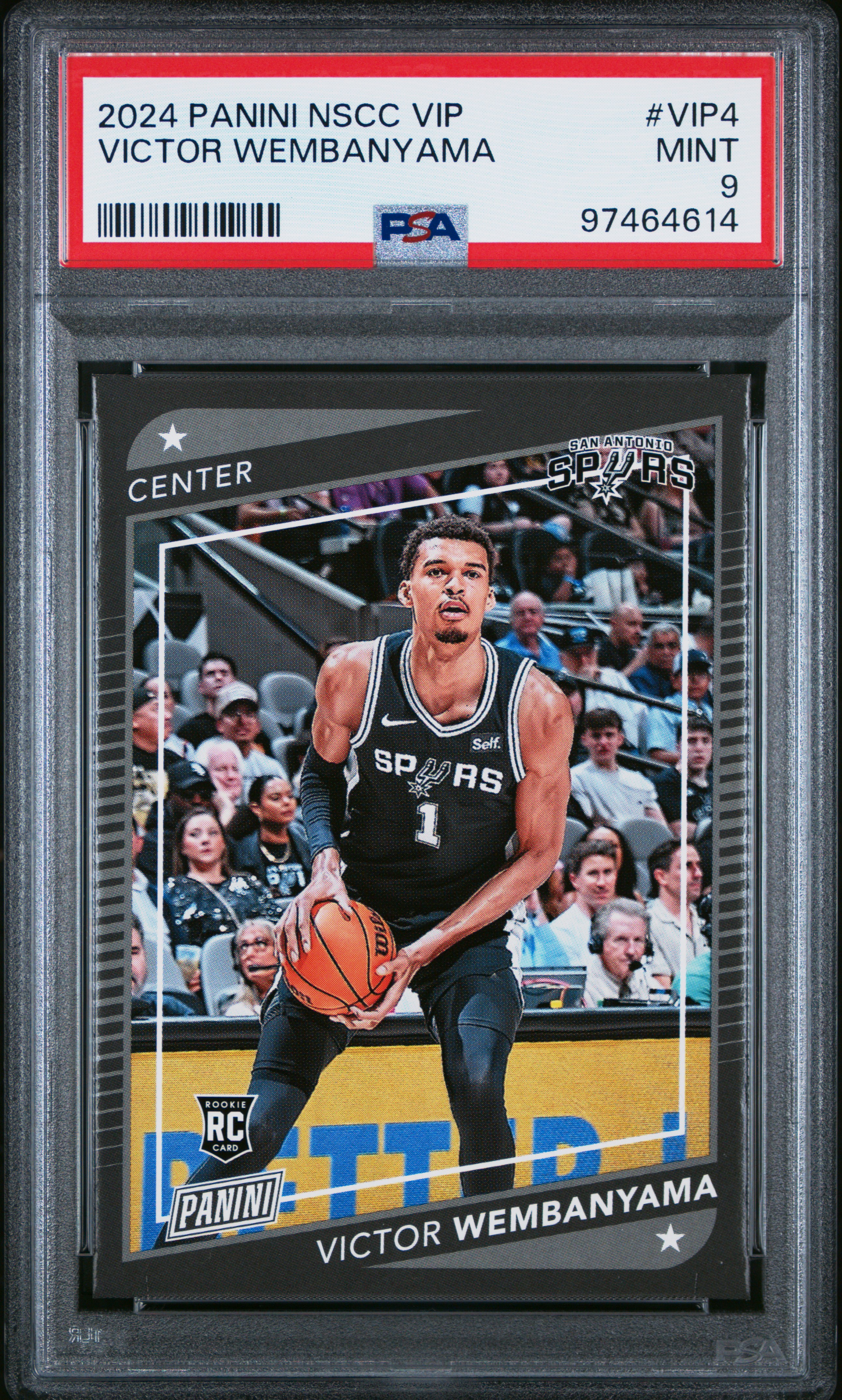 2024 Panini National Sports Collectors Convention Vip Promo Pack Victor Wembanyama #Vip4 Mint 9 front