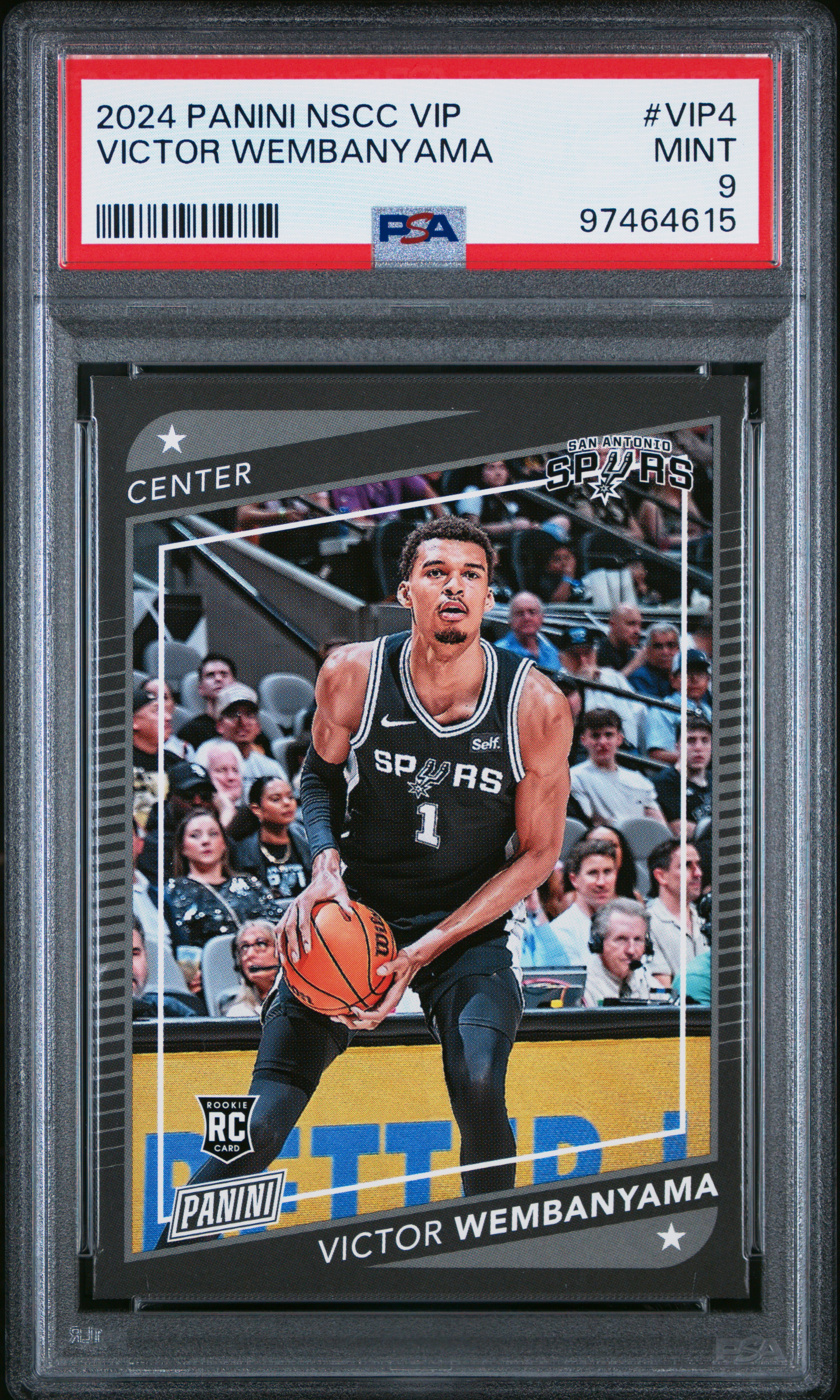 2024 Panini National Sports Collectors Convention Vip Promo Pack Victor Wembanyama #Vip4 Mint 9 front