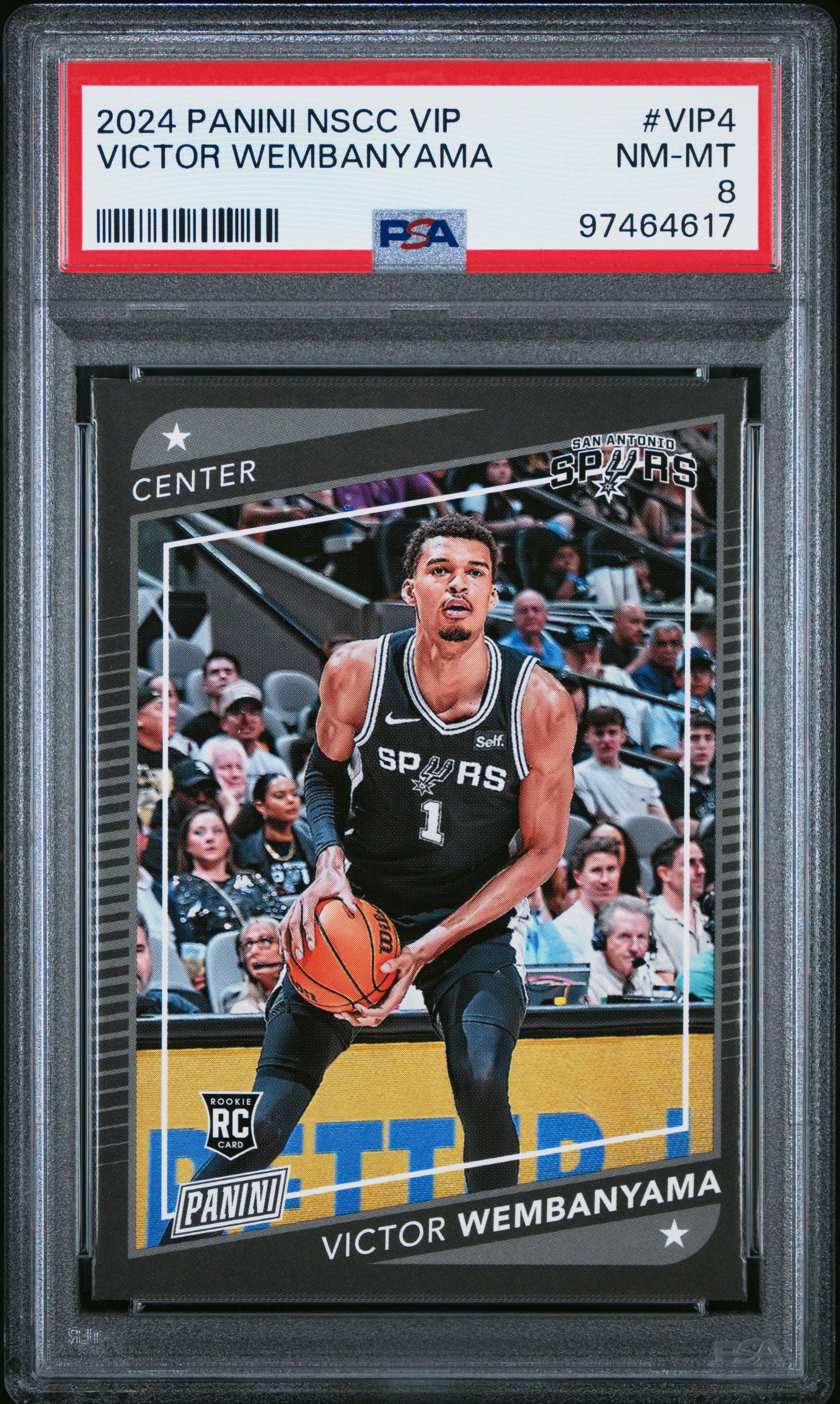 2024 Panini National Sports Collectors Convention Vip Promo Pack Victor Wembanyama #Vip4 Nm-Mt 8 front