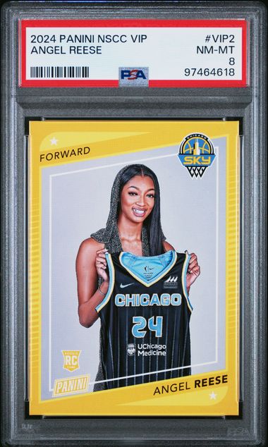 2024 Panini National Sports Collectors Convention Vip Promo Pack Angel Reese #Vip2 Nm-Mt 8 front