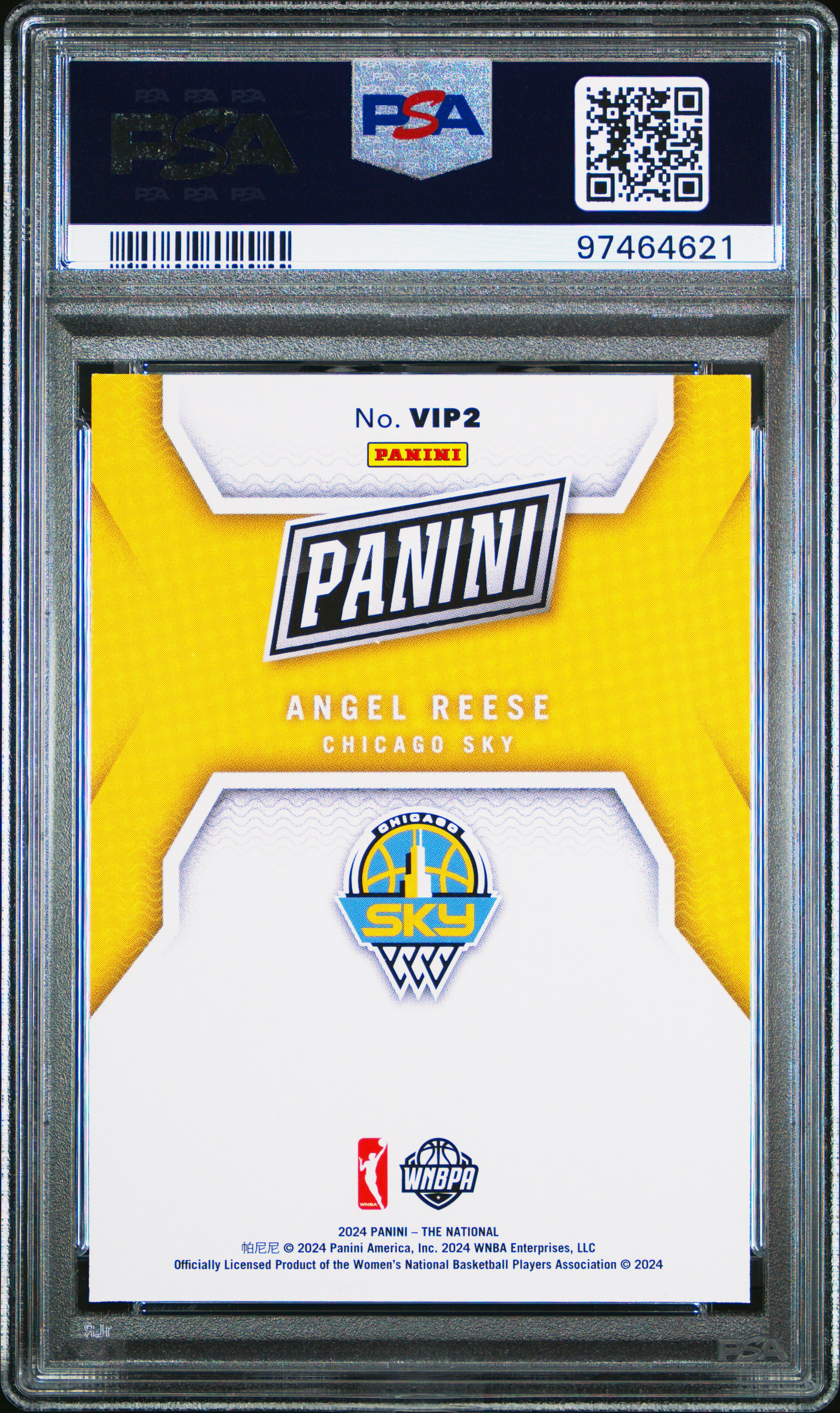 2024 Panini National Sports Collectors Convention Vip Promo Pack Angel Reese #Vip2 Mint 9 back