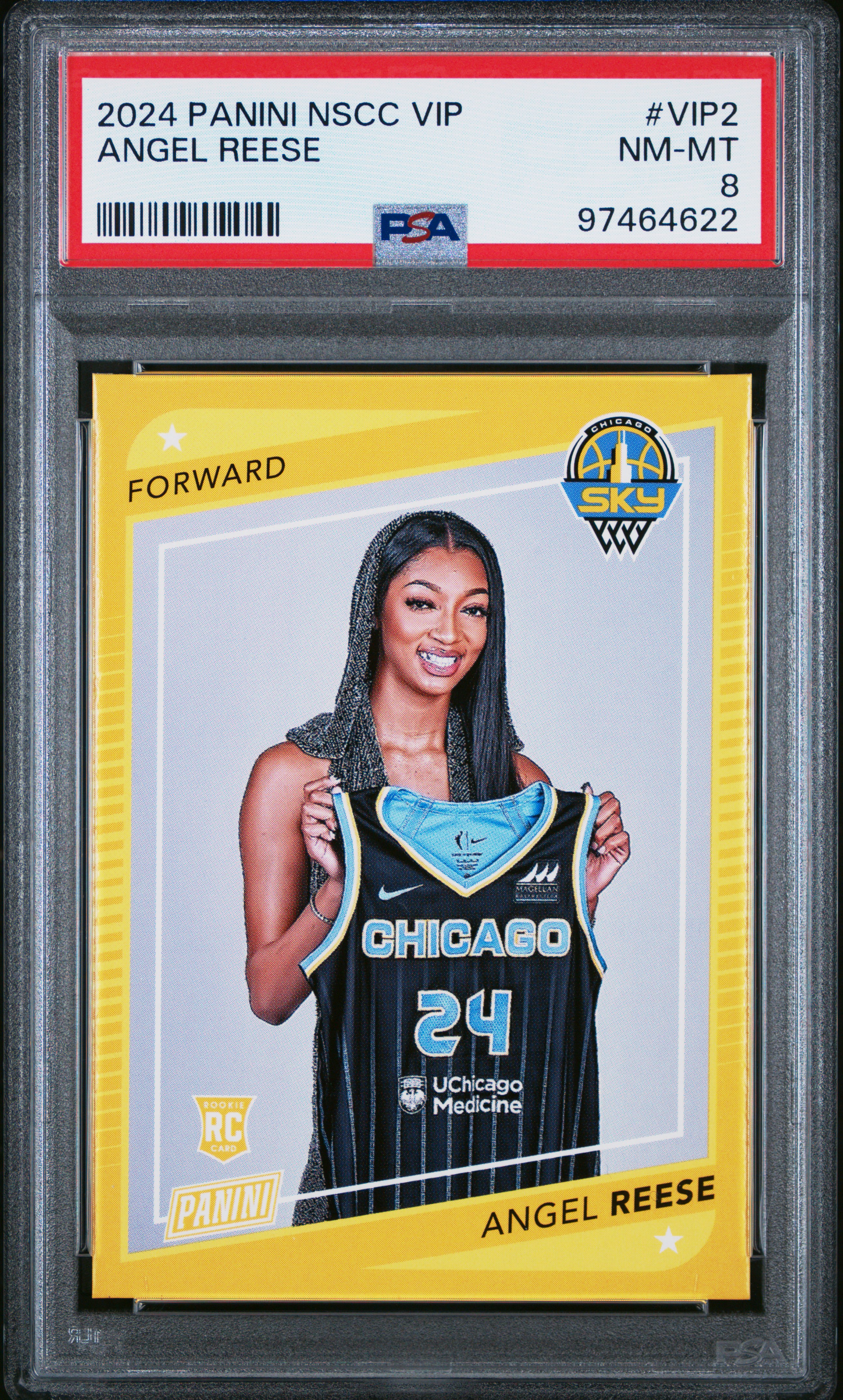 2024 Panini National Sports Collectors Convention Vip Promo Pack Angel Reese #Vip2 Nm-Mt 8 front