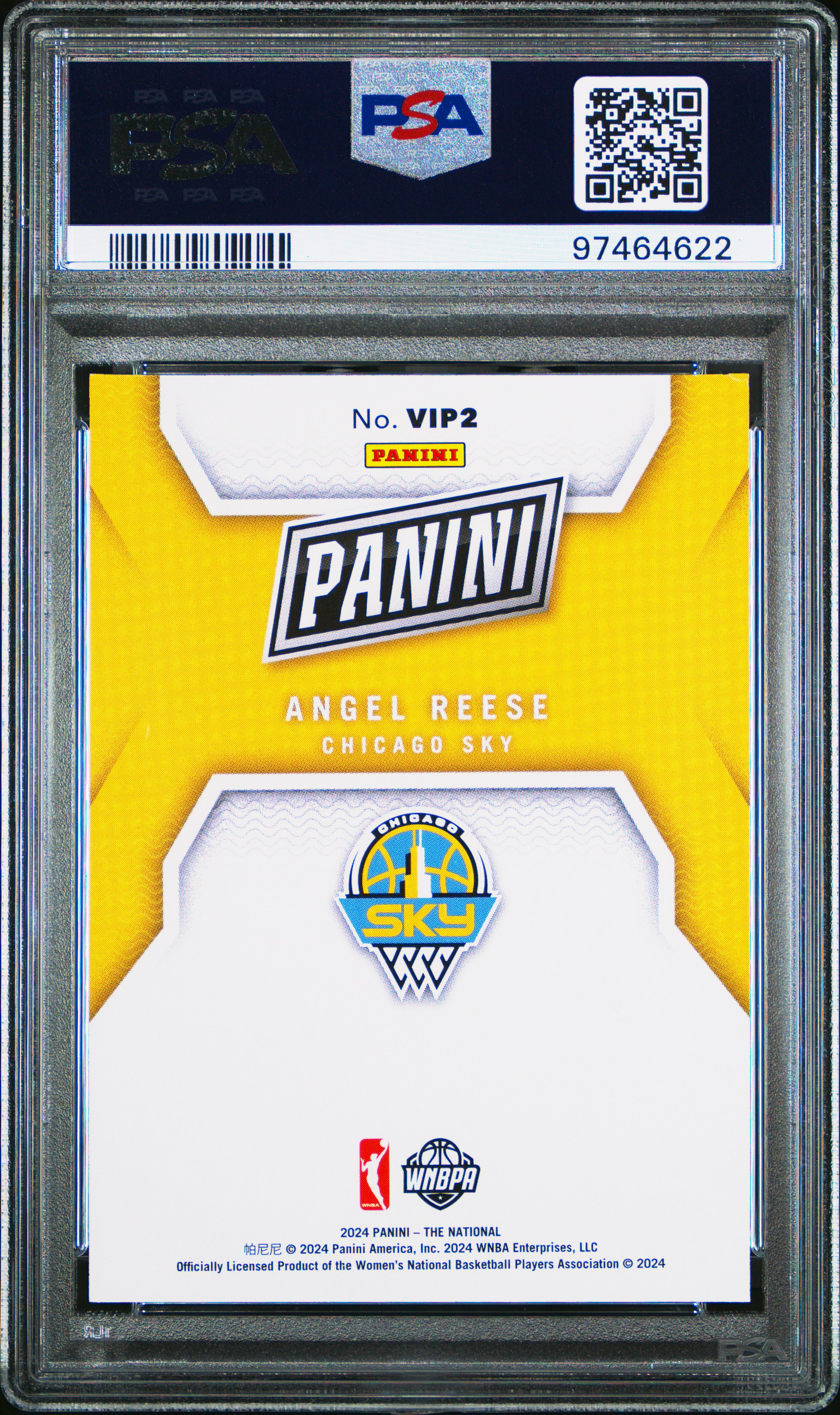 2024 Panini National Sports Collectors Convention Vip Promo Pack Angel Reese #Vip2 Nm-Mt 8 back