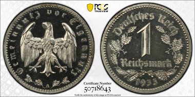 1933-A Mark J-354 PR65CAM