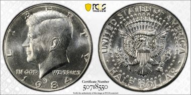 1984-P 50C MS67