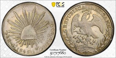 1848/7-Ga JG 8 R Ga30 AU58