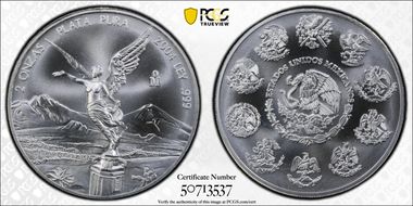 2004-Mo 2 Onza Libertad Ag MS69