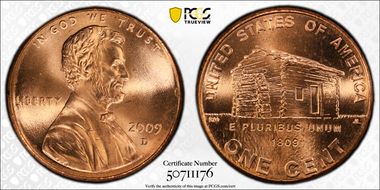 2009-D 1C Lincoln-Early Childhood MS66RD