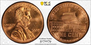 2009 1C Lincoln-Presidency MS65RD