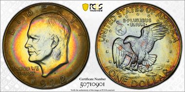 1972-D $1 MS65