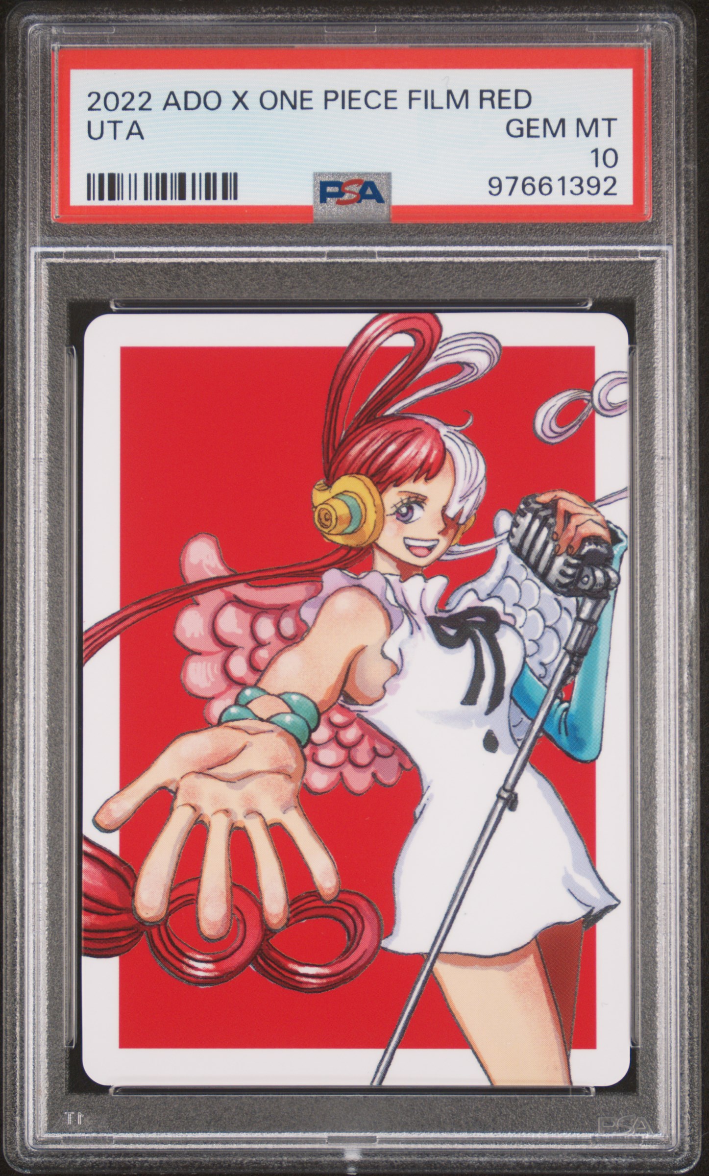 2022 #NA Uta PSA 10 Ado X Film Red One Piece
