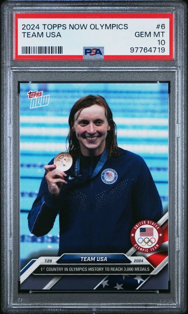2024 Topps Topps Now #6 Olympic Paralympic Games front