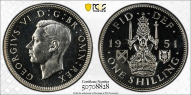 1951 Shil S-4109 Scottish Rev PR65