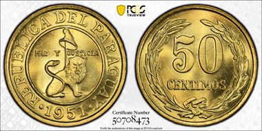 1951 50C MS67