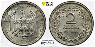 1926-D 2R Mk J-320 MS64