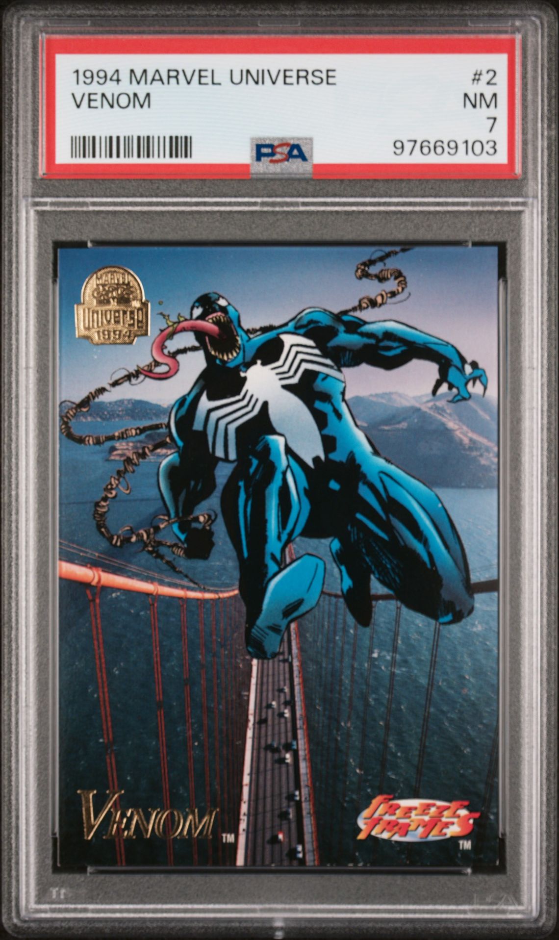1994 Impel MARVEL UNIVERSE #2 Venom front