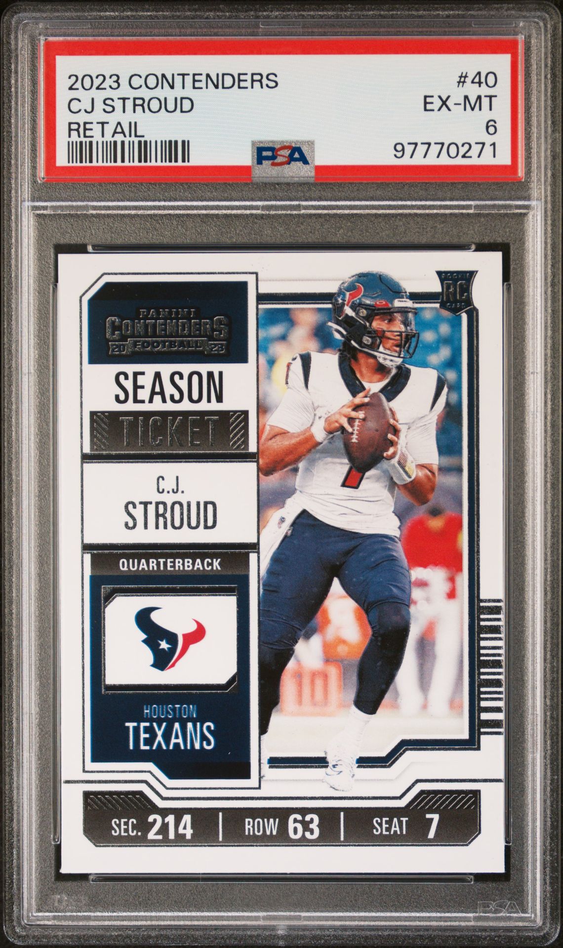 2023 Panini PANINI CONTENDERS RETAIL #40 Cj Stroud front