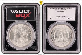 1921-D $1 MS64