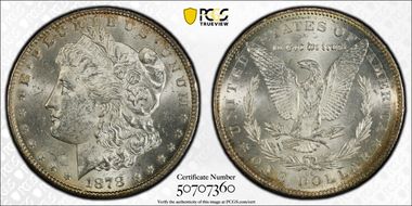 1878-CC $1 MS62