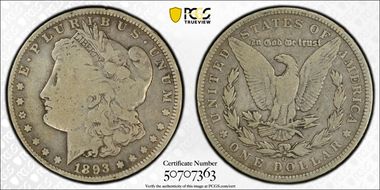 1893-O $1 G6