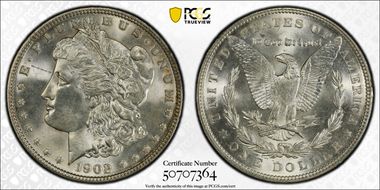 1902 $1 MS64