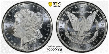 1884-CC $1 MS64+