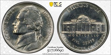 1940 5C Reverse of 1940 PR66