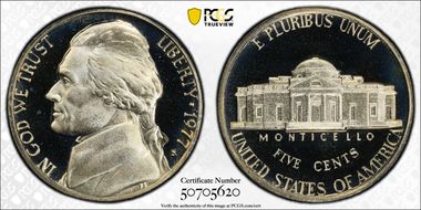 1977-S 5C PR69DCAM
