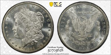 1884-CC $1 MS63