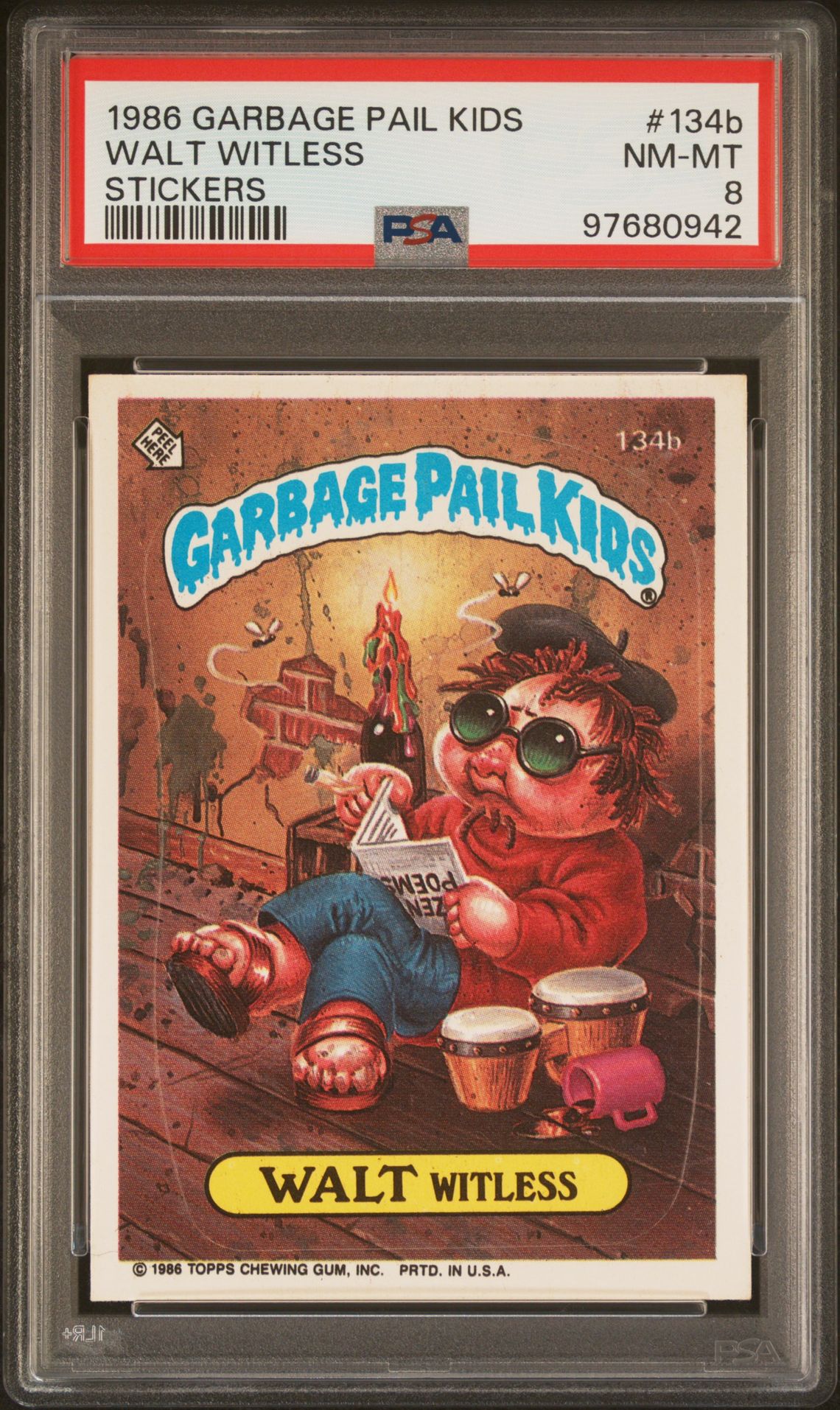 Walt Witless PSA 8