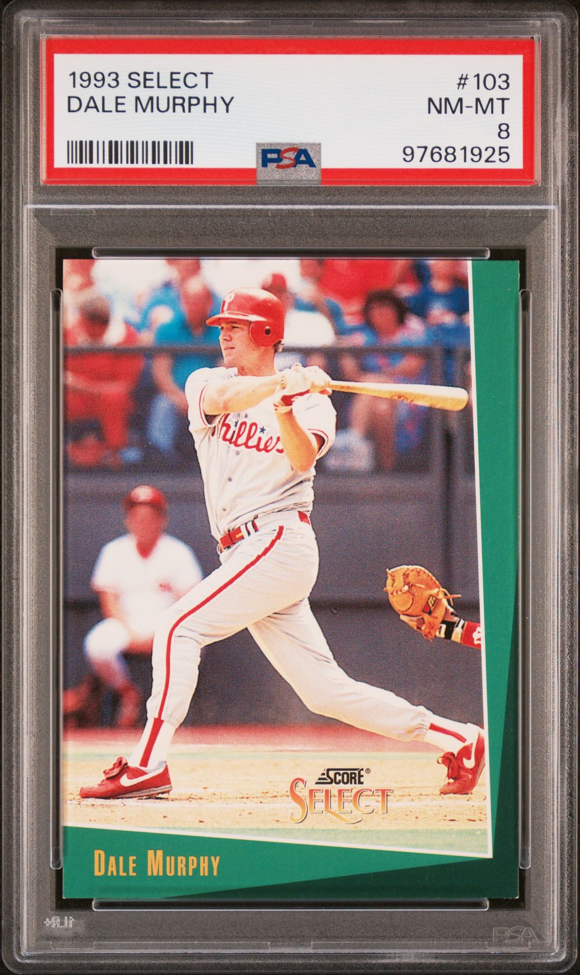 1993 Select SELECT #103 Dale Murphy front
