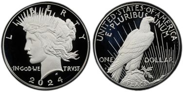 2024-S $1 Peace Dollar First Strike PR69DCAM