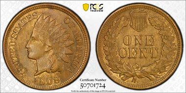 1908 1C MS62BN