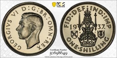 1937 Shil S-4083 Scottish Rev PR67CAM
