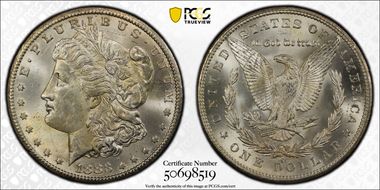 1883-CC $1 MS63