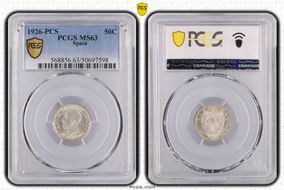 1926-PCS 50C MS63